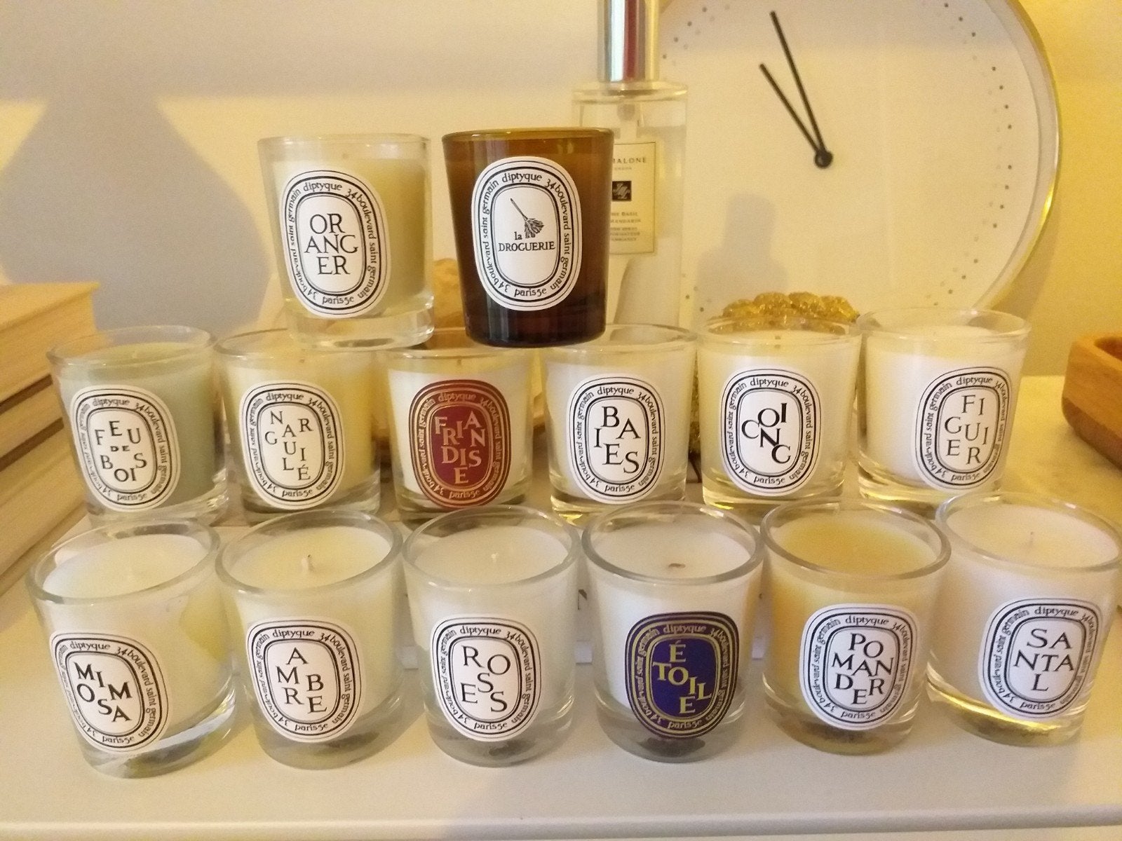 Kleine Diptyque kaarsjes €15 per stuk of 3 voor maar €39,95, Ophalen of Verzenden, Nieuw, Kaars