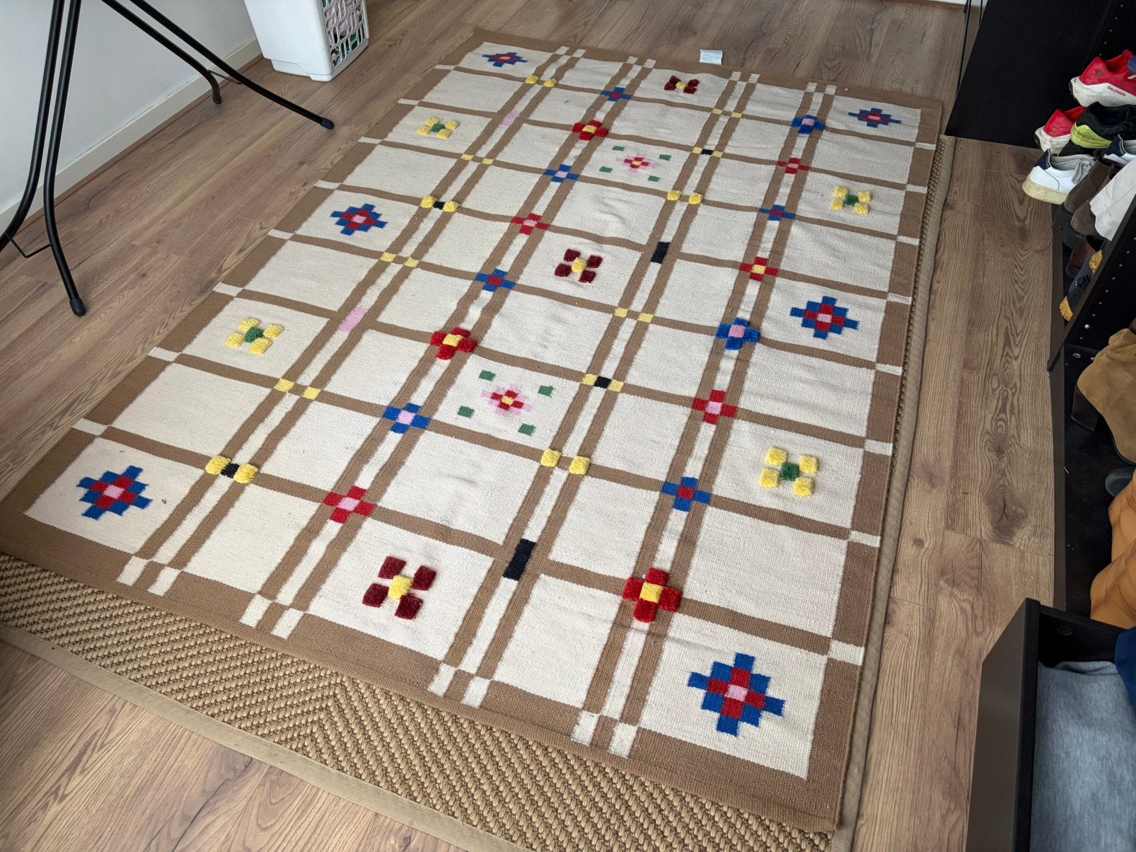 Ikea vloerkleed, Ophalen, 150 tot 200 cm, 200 cm of meer, Zo goed als nieuw