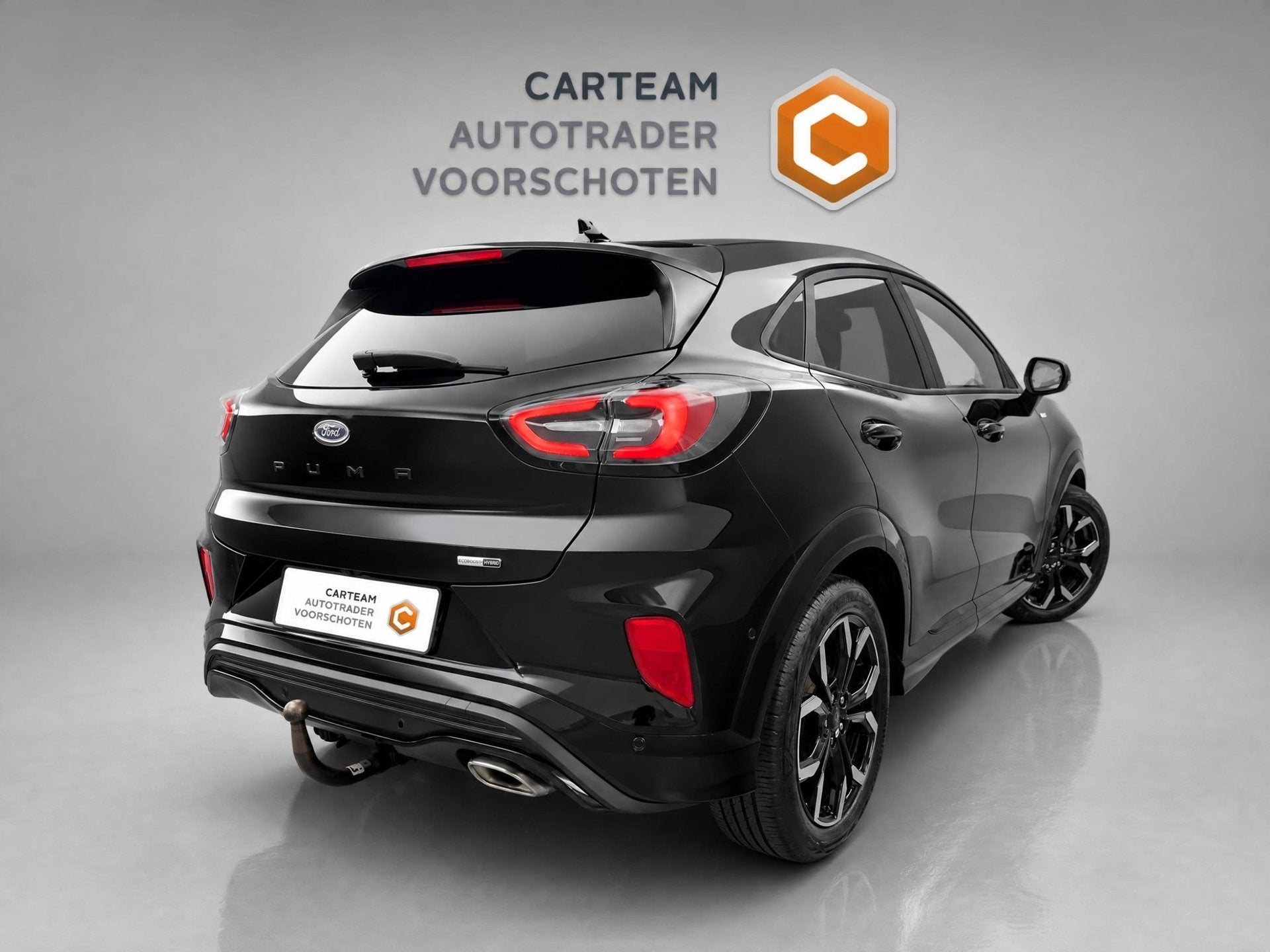 Ford Puma 1.0 EcoBoost Hybrid ST-Line X |NAP|, Zwart, Hybride Elektrisch/Benzine, 3 cilinders, SUV of Terreinwagen