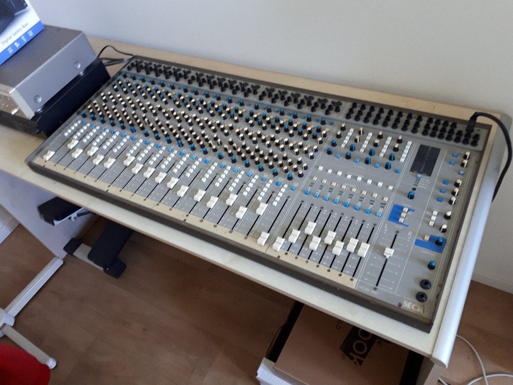 Seck Model 1882 mengtafel, Muziek en Instrumenten, Mengpanelen, Ophalen, Gebruikt, 10 tot 20 kanalen, Microfooningang
