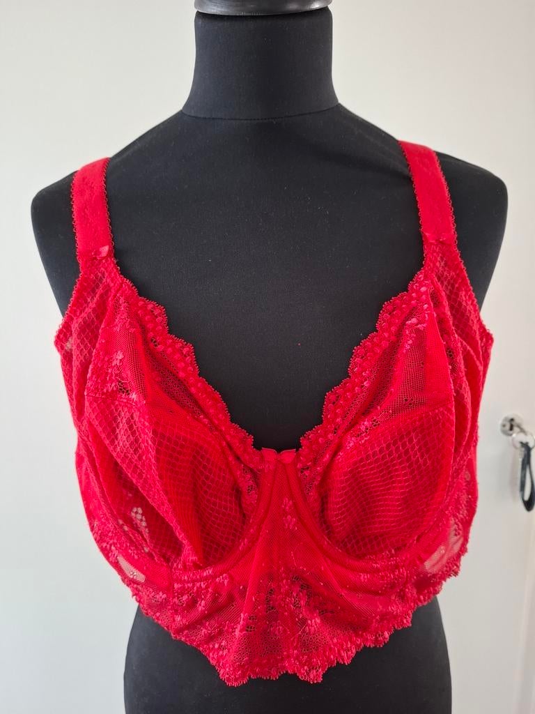 Elomi Charley Bralette BH 90G Rood, Elomi, Ophalen of Verzenden, Rood, BH