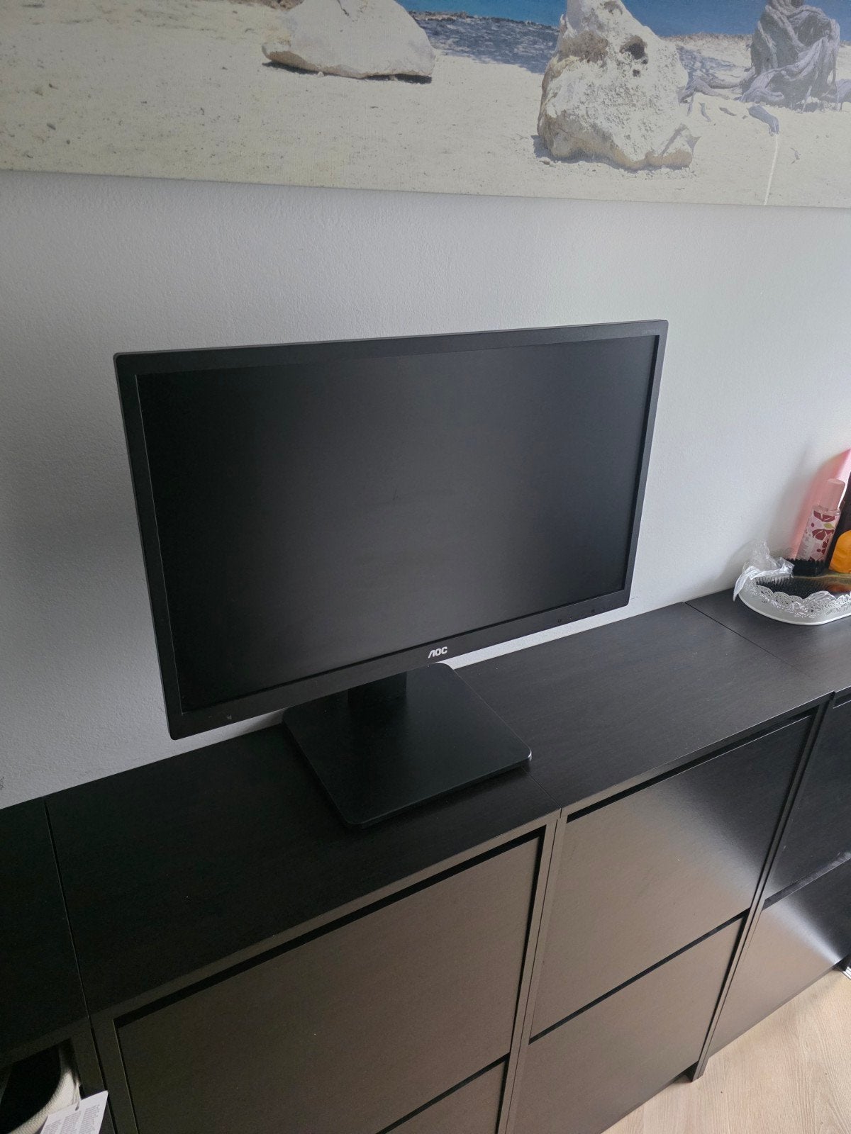 Mooie nette AOC monitor inclusief powerkabel, Computers en Software, Monitoren, IPS, Ophalen of Verzenden, Zo goed als nieuw, HDMI