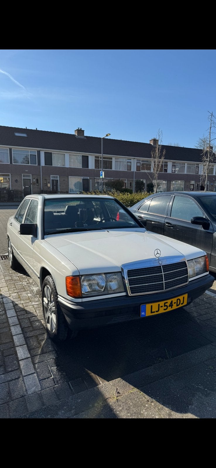 Mercedes-Benz 190-Serie 2.0 AUT 1984 Wit AUTOMAAT, Auto's, Automaat, 4 cilinders, Wit, Origineel Nederlands