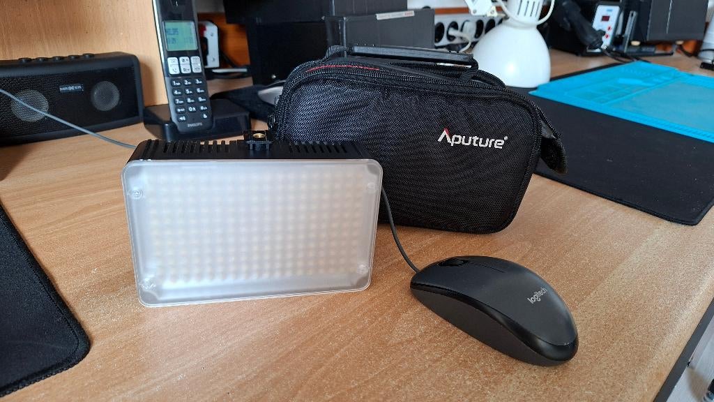Aputure cameralicht AL-H198C kleurtemp instelbaar., Ophalen of Verzenden, Zo goed als nieuw, Video
