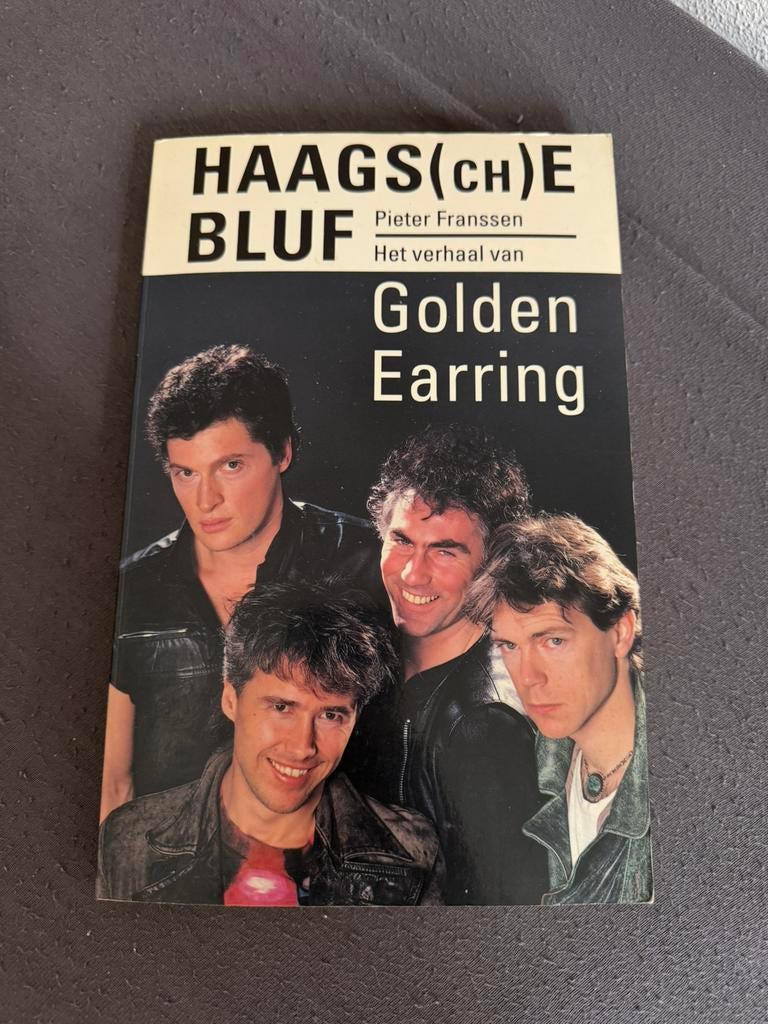 Uniek gesigneerd boek - Golden Earring, Verzamelen, Ophalen of Verzenden, Zo goed als nieuw, Boek, Tijdschrift of Artikel, Gesigneerd