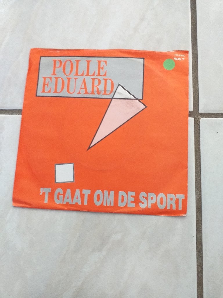 Polle Eduard – 't Gaat Om De Sport, Gebruikt, Overige genres, 7 inch, Ophalen of Verzenden
