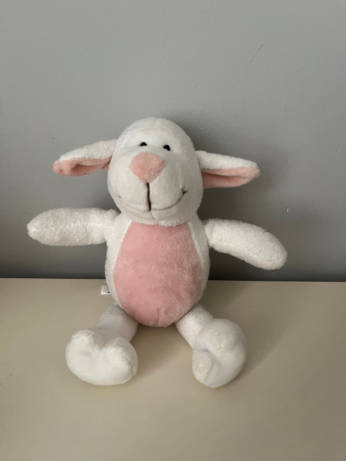 Knuffel schaapje, Gebruikt, Overige typen, Ophalen of Verzenden, Klein (minder dan 20 cm)