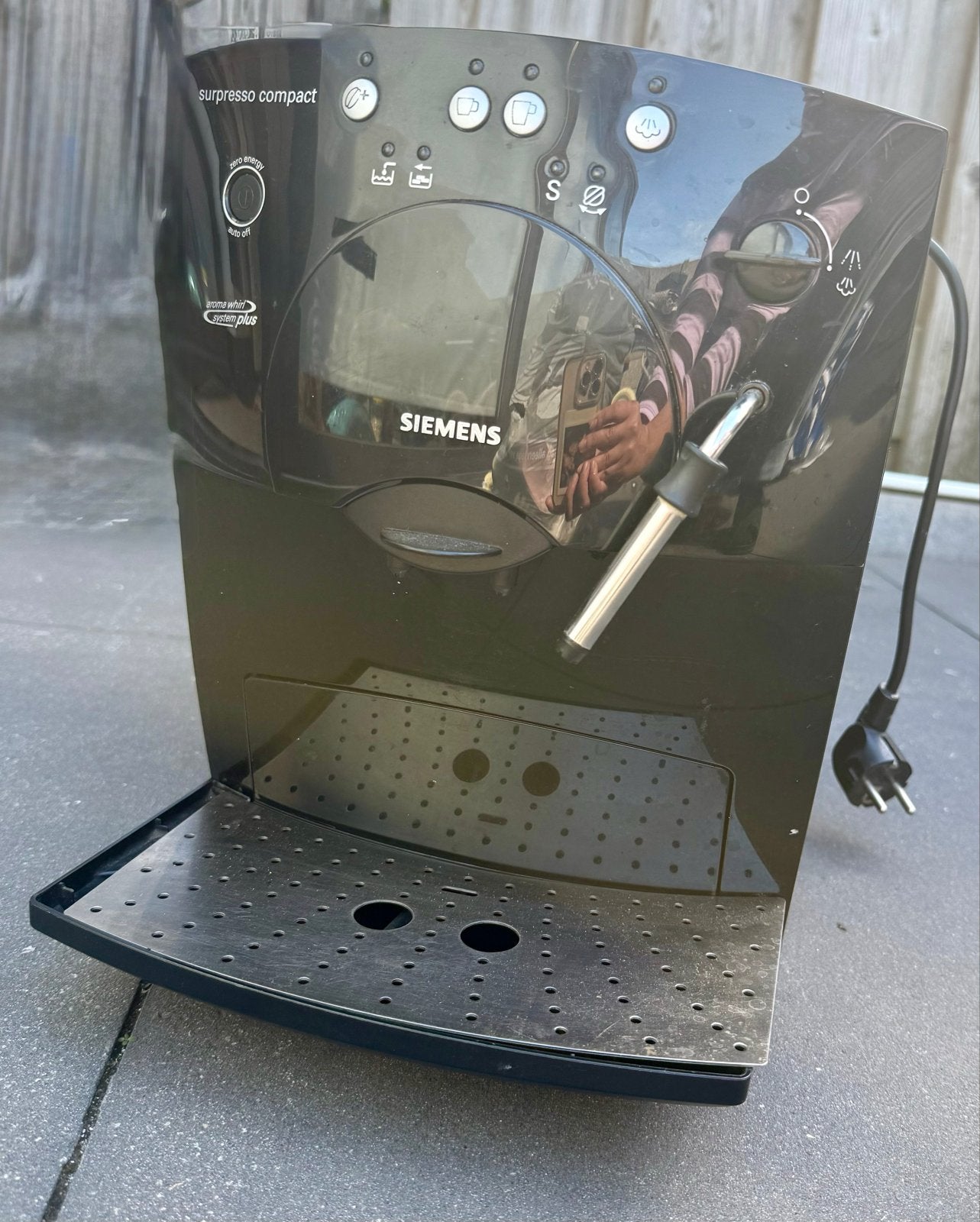 Siemens Surpresso Compact Espresso Apparaat, Witgoed en Apparatuur, Koffiezetapparaten, Gebruikt, Espresso apparaat, Koffiebonen