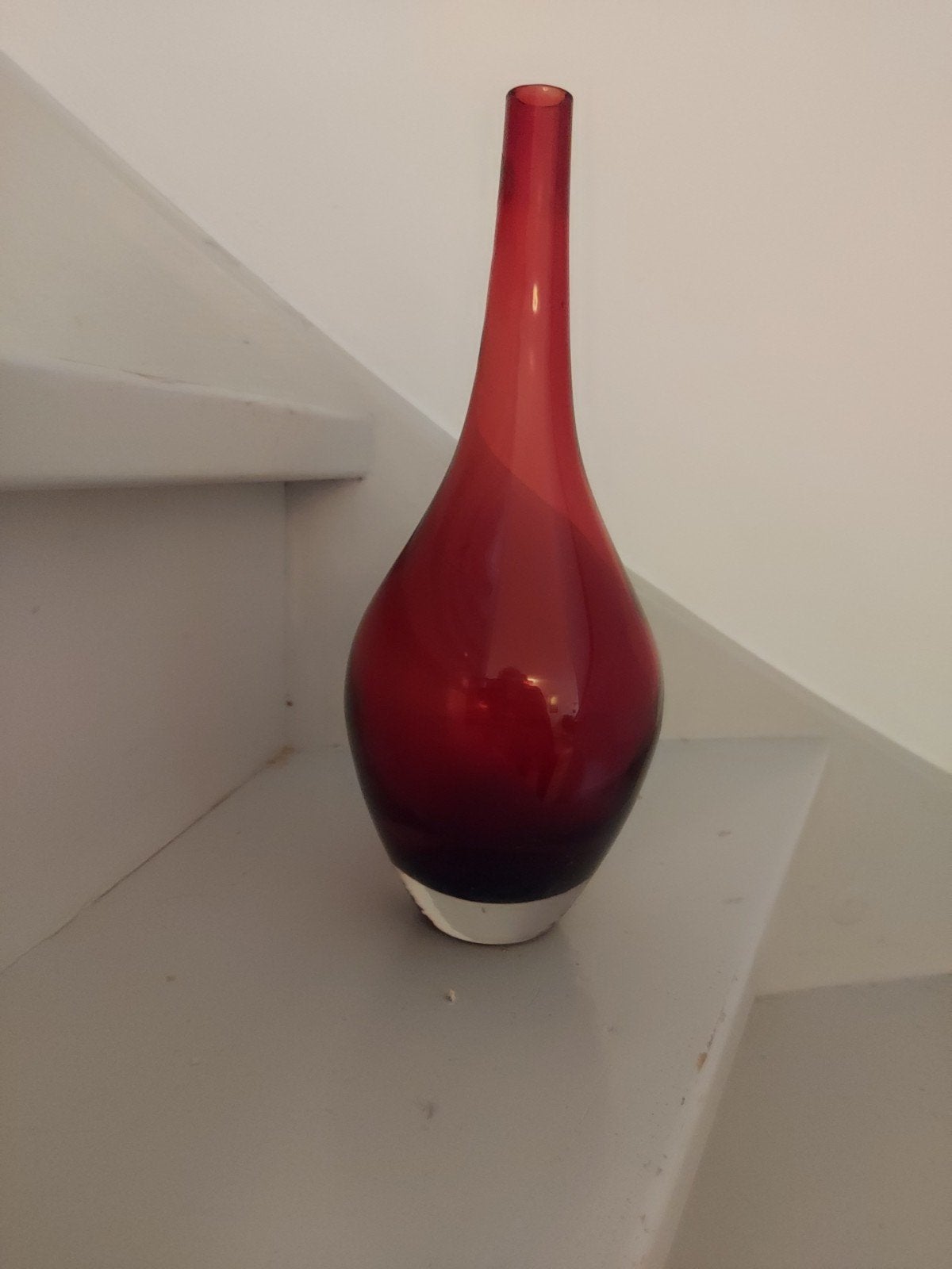 RODE IKEA VAAS, Ophalen, Nieuw, Rood, Glas