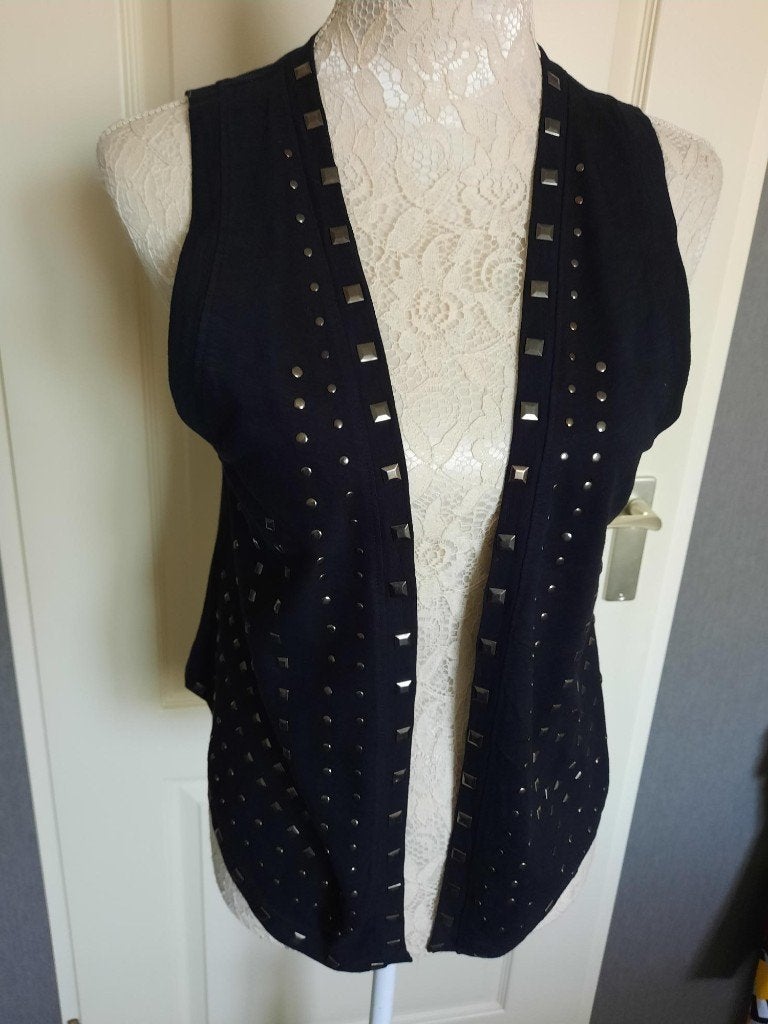 Bolero Gilet Street One NIEUW  Kleur : Zwart maat : 38, Maat 38/40 (M), Zwart, Street One, Nieuw