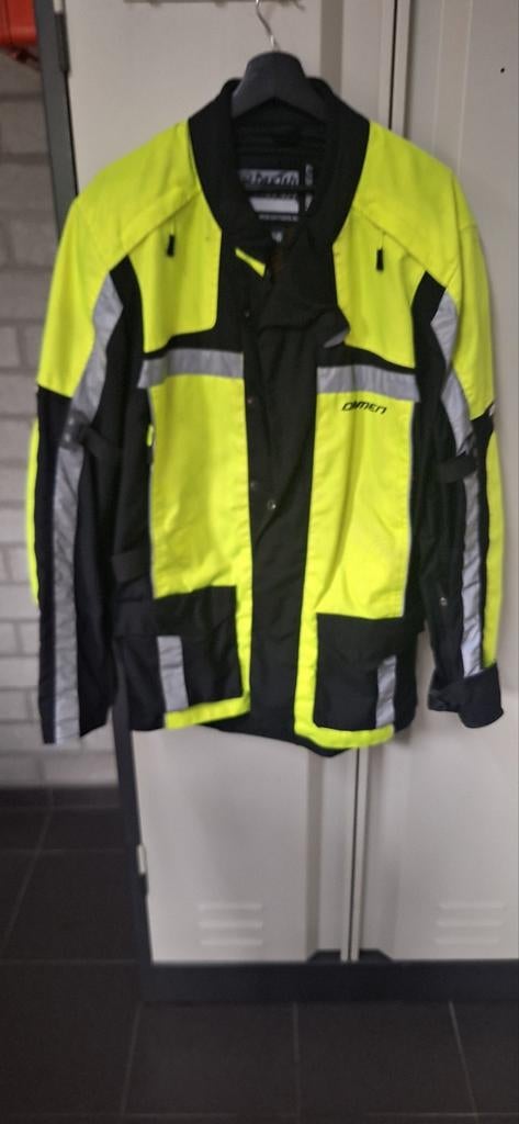 Damen zomerjas maat 56 - Zwart/Neon Geel, Motoren, Kleding | Motorkleding, Damen, Jas | textiel, Heren, Ophalen of Verzenden