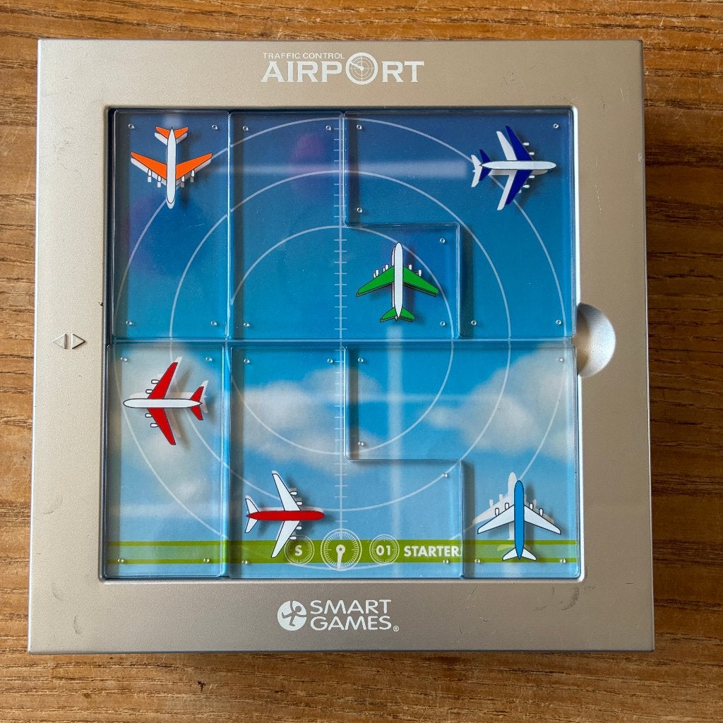 Smart games - Airport Traffic Control (1+ speler, 8+ jaar), Ophalen of Verzenden, Minder dan 500 stukjes, Zo goed als nieuw, Rubik's of 3D-puzzel