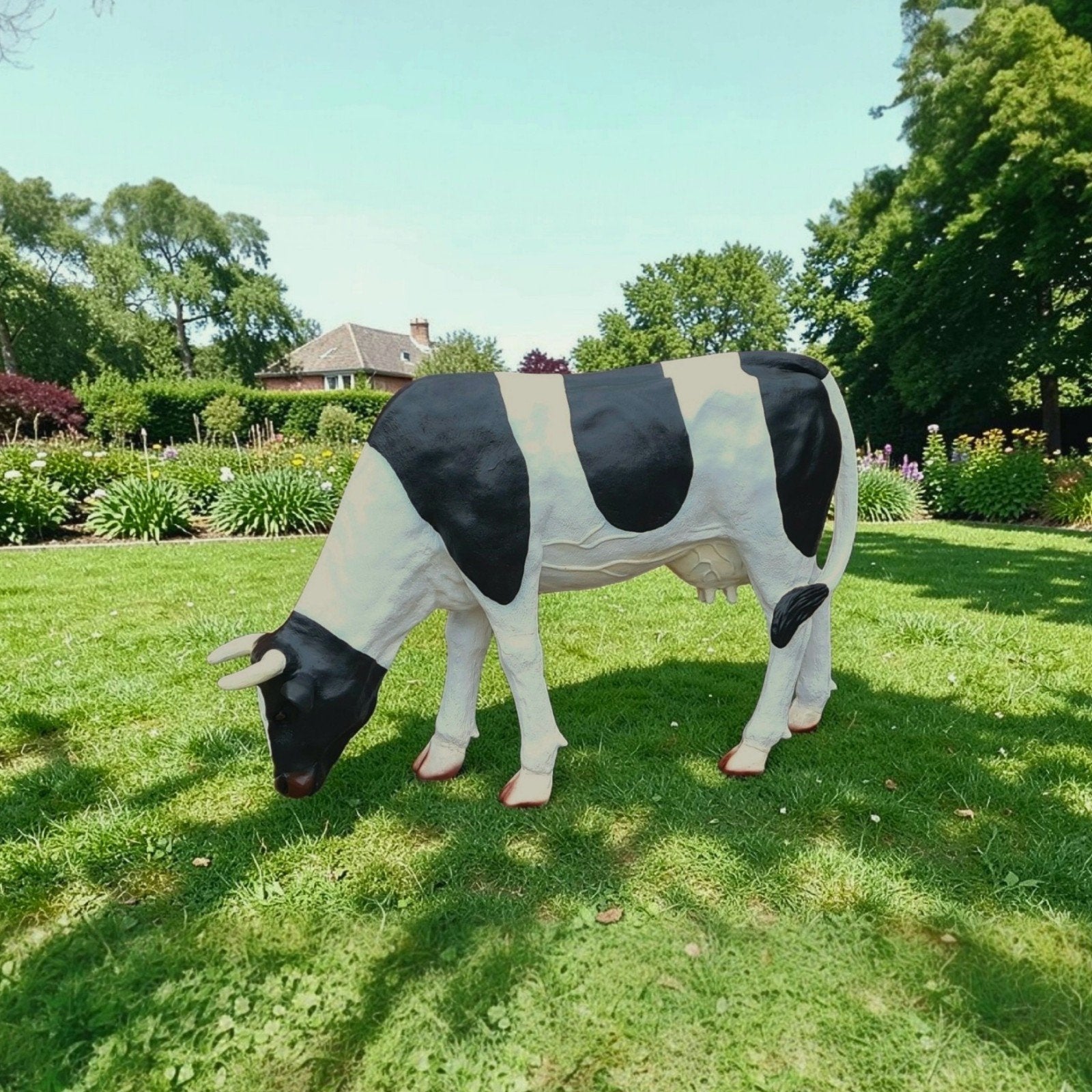 Beeld kalf polyester geiten beeld schapen beeld lammetje, Ophalen, Nieuw, Boerderijdier, Beeldje of Figuurtje