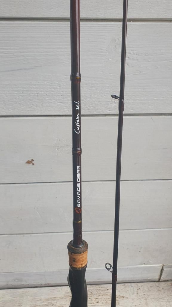 Savage Gear Custom Ultra Light, Ophalen of Verzenden, Gebruikt, Werphengel