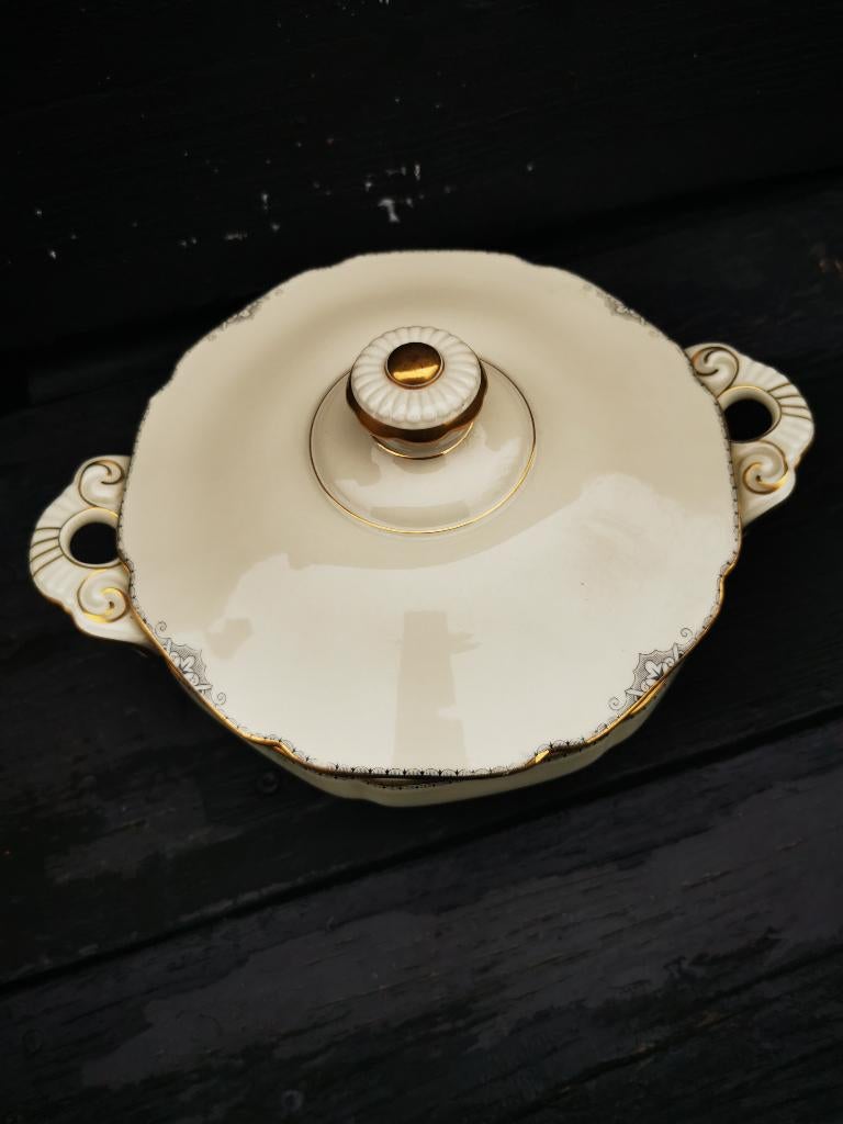 Heinrich Ivory Body Supreme Dekschaal beige, Antiek en Kunst, Ophalen of Verzenden