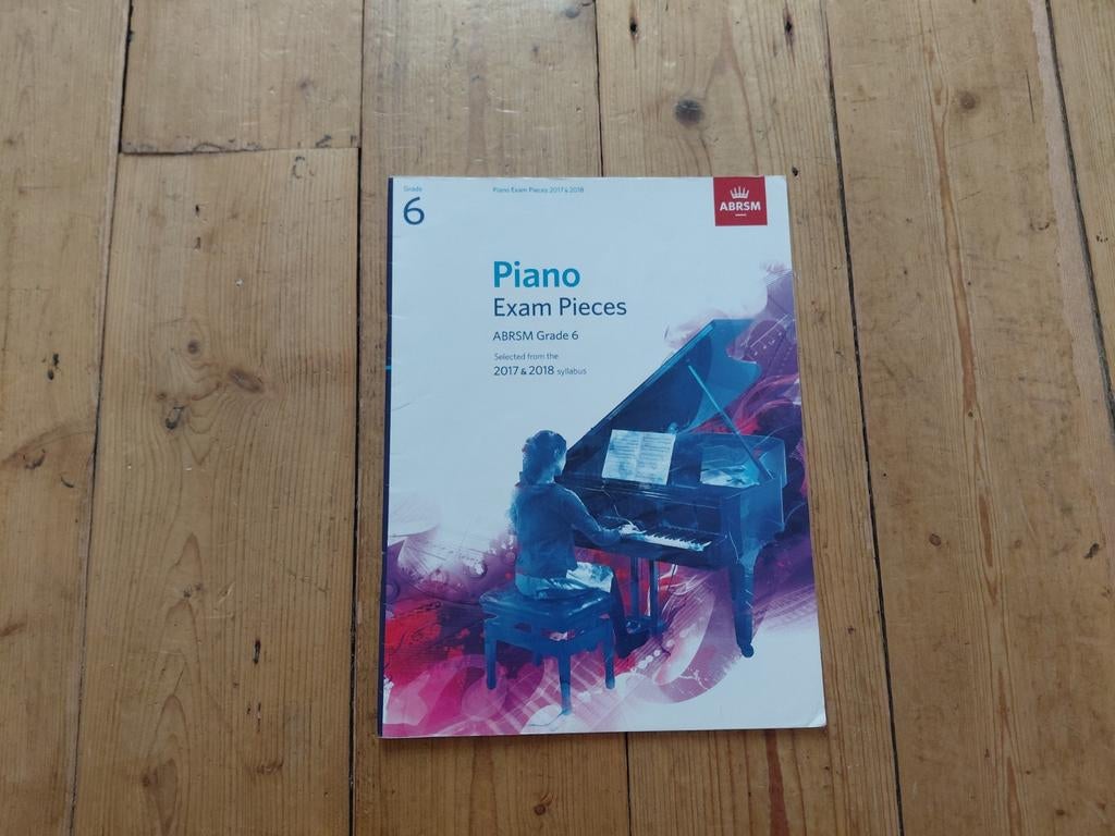 Piano Exam Pieces ABRSM Grade 6 (2017-2018), Muziek en Instrumenten, Bladmuziek, Ophalen of Verzenden, Les of Cursus, Klassiek