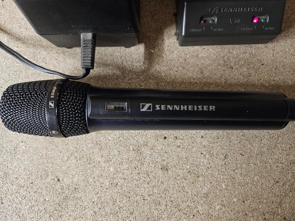 SENNHEISER zangmicrofoon draadloos, Ophalen, Gebruikt, Zangmicrofoon, Draadloos