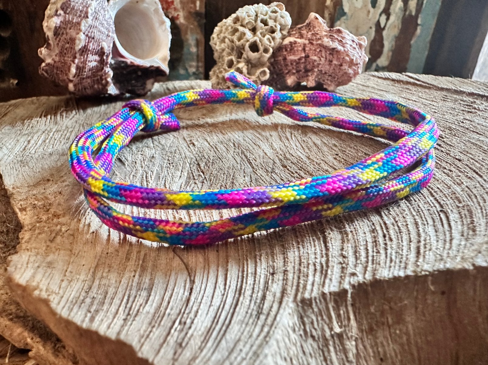 Trendy herenarmband / multicolor / surflife / beachwear, Sieraden, Tassen en Uiterlijk, Armbanden, Ophalen of Verzenden, Nieuw