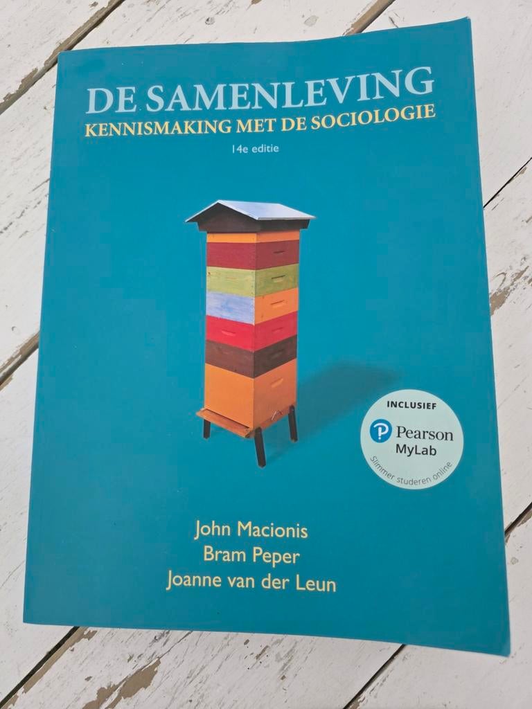 De Samenleving: Kennismaking met de Sociologie (14e editie), Boeken, Nieuw, Gamma, John Macionis, Bram Peper, Joanne van der Leun