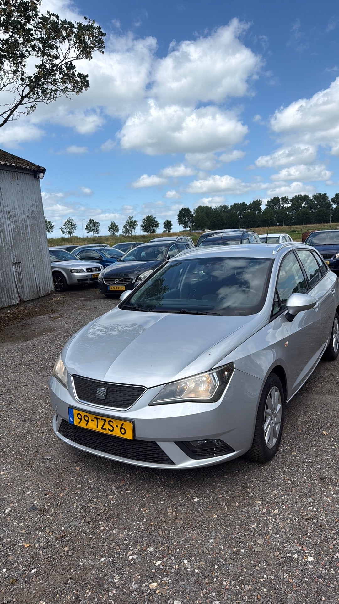 Seat Ibiza 1.2TDI 55KW Ecomotive ST 2012 Grijs, Auto's, Voorwielaandrijving, 74 pk, 1199 cc, Ibiza