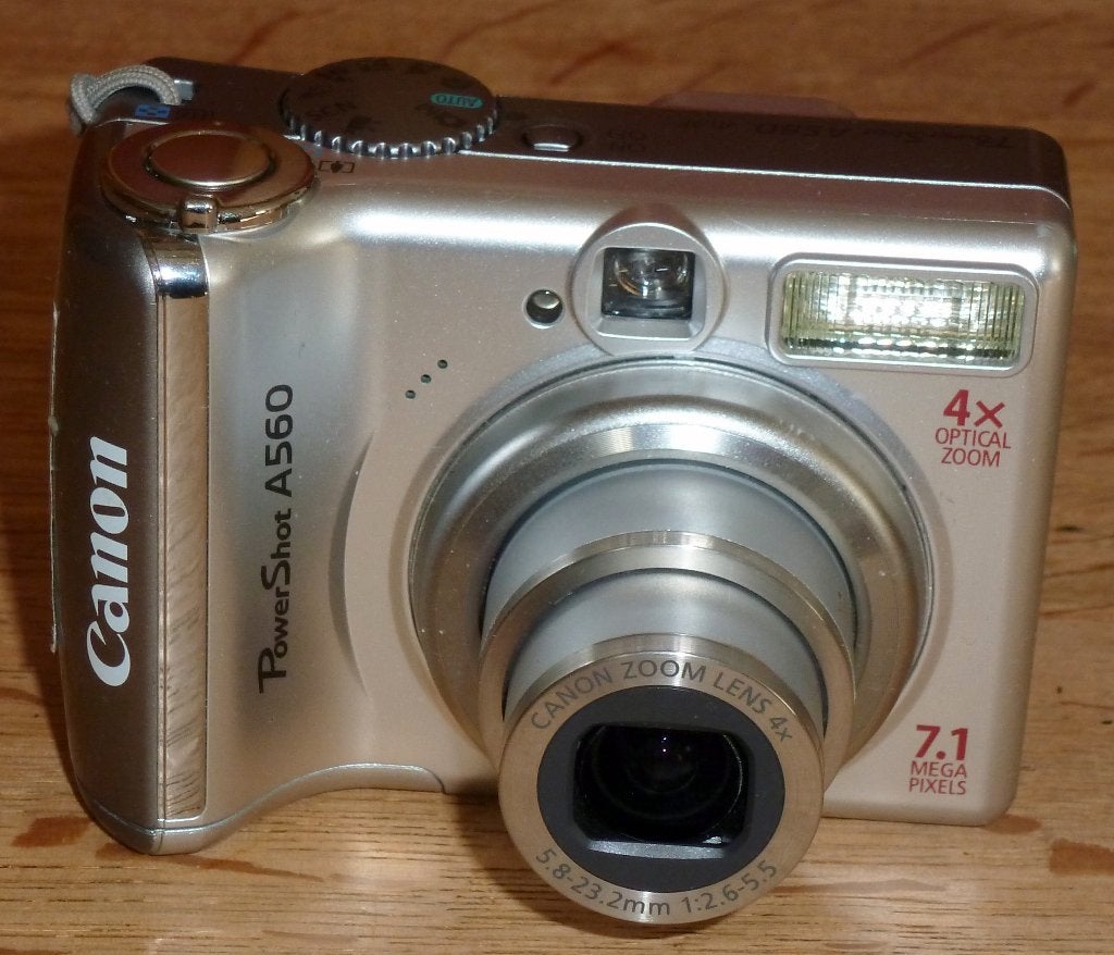 Canon PowerShot A560 Compactcamera - 7.1 MP, 4x optical zoom, Audio, Tv en Foto, Gebruikt, Verzenden, Canon, Compactcamera