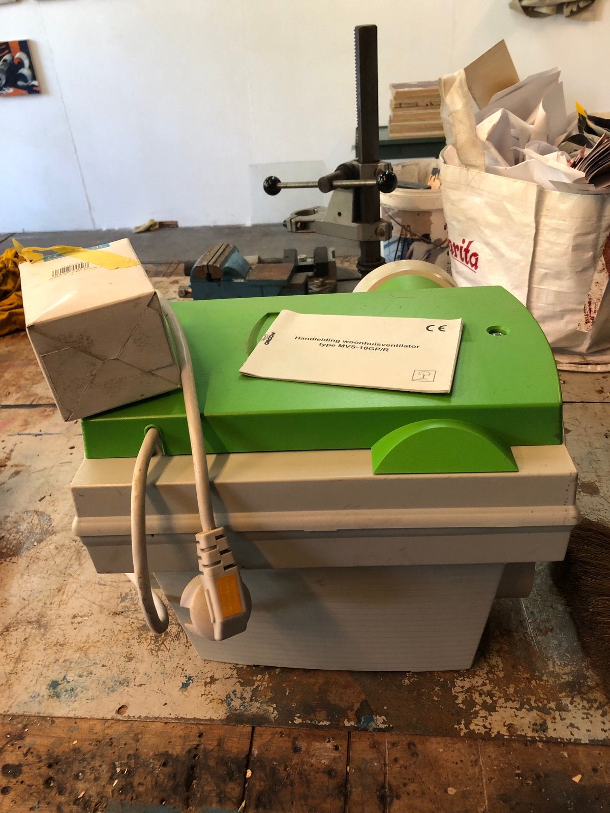 Woonhuisventilatie Orcon MVS10-GP/R, Ophalen of Verzenden, Nieuw, Ventilator en Afzuiger