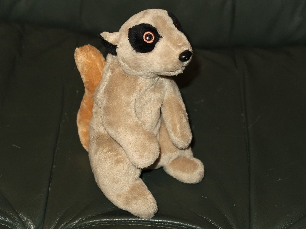 realistisch Stokstaartje, knuffel Wereld Natuur Fonds, WWF, Verzamelen, Verzenden, Zo goed als nieuw, Wild dier, Overige typen