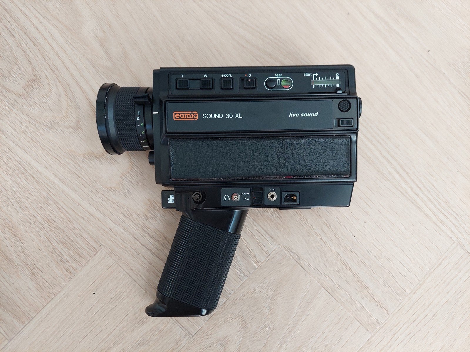 Eumig Sound 30XL Super 8 Camera met Live Sound, Ophalen, 8mm, Camera