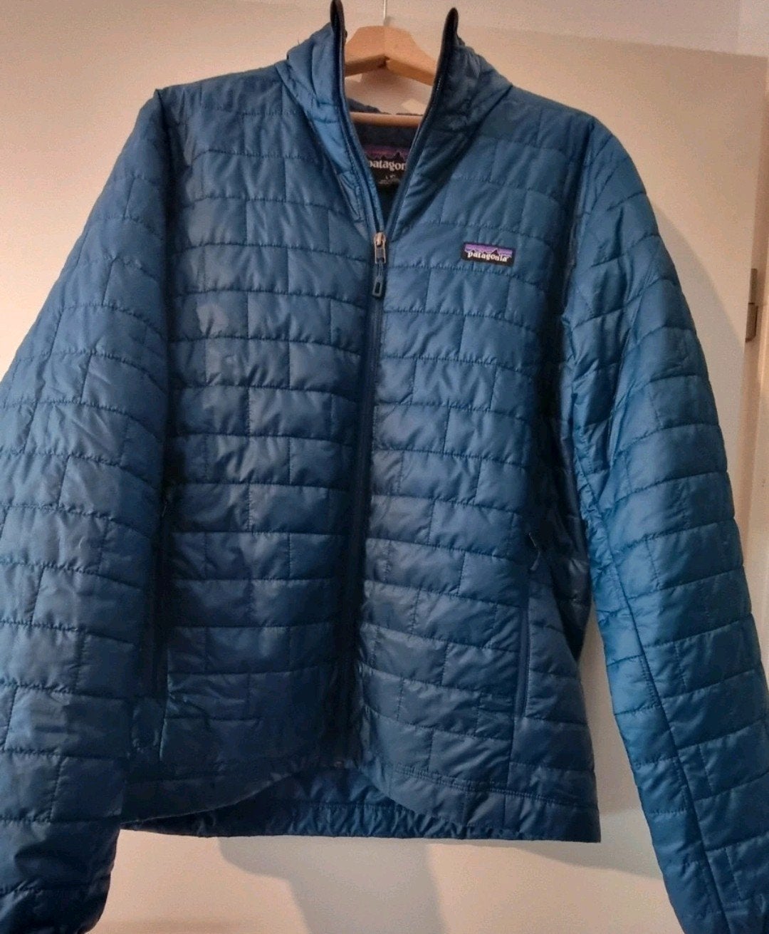 Patagonia nano puff jack Large, Kleding | Heren, Ophalen, Maat 52/54 (L), Blauw, Zo goed als nieuw