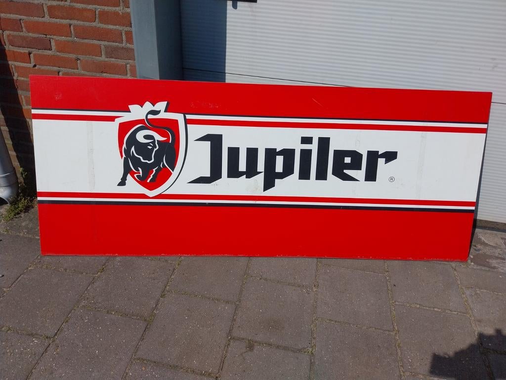 Jupiler reclame bord trespa, Verzamelen, Ophalen, Nieuw, Reclamebord