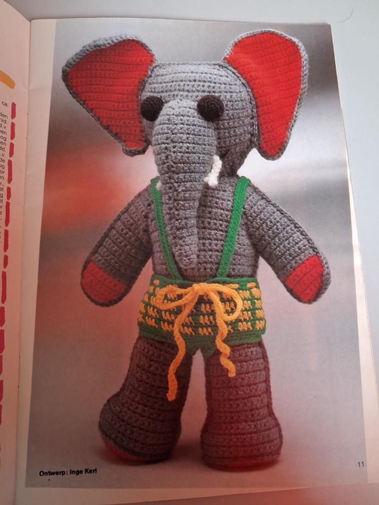 Poppen en dieren haken en breien, Ophalen of Verzenden, Breien, Patroon of Boek