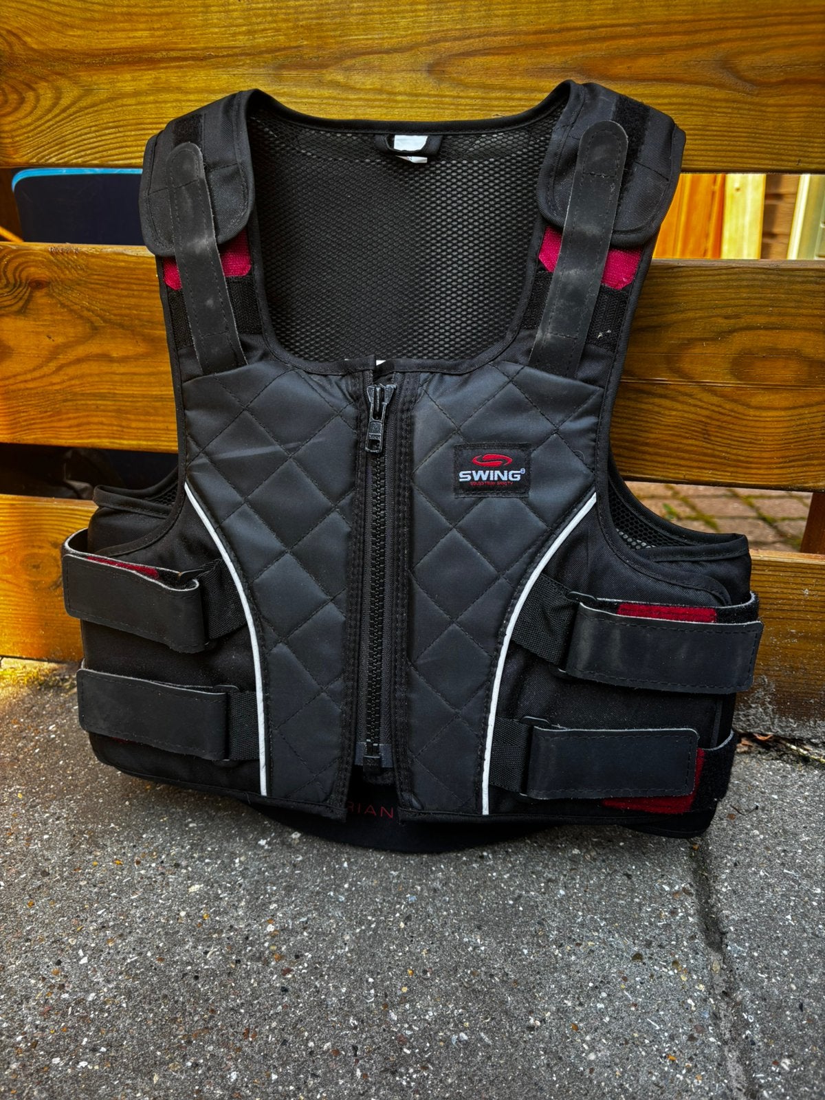Bodyprotector, Ophalen, Rijden, Ritssluiting, S
