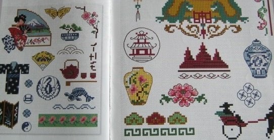 Borduurpatroon  China Oosterse Merklap  nr 9272, Verzenden, Nieuw, Handborduren, Patroon