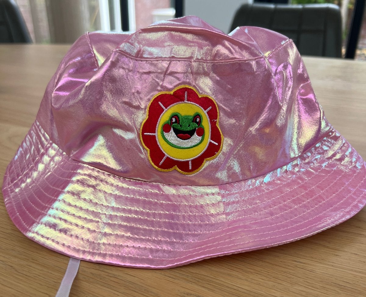 Carnaval Roze Holografische Bucket Hat oeteldonk nieuw, Kleding | Dames, Ophalen of Verzenden, Nieuw, One size fits all, Hoed