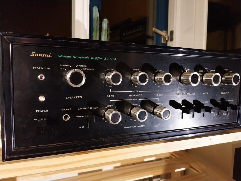 SANSUI 777A, Audio, Tv en Foto, Versterkers en Receivers, Ophalen of Verzenden, 120 watt of meer, Overige merken