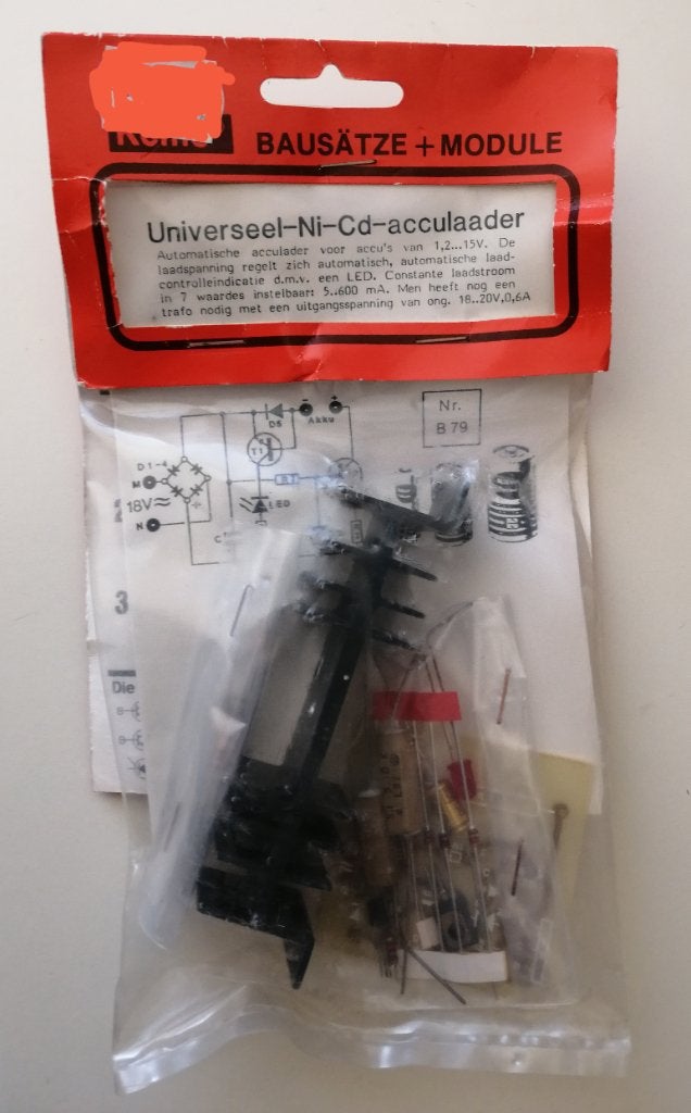 Acculader universeel module zelfbouw Ni-Cd, Ophalen of Verzenden