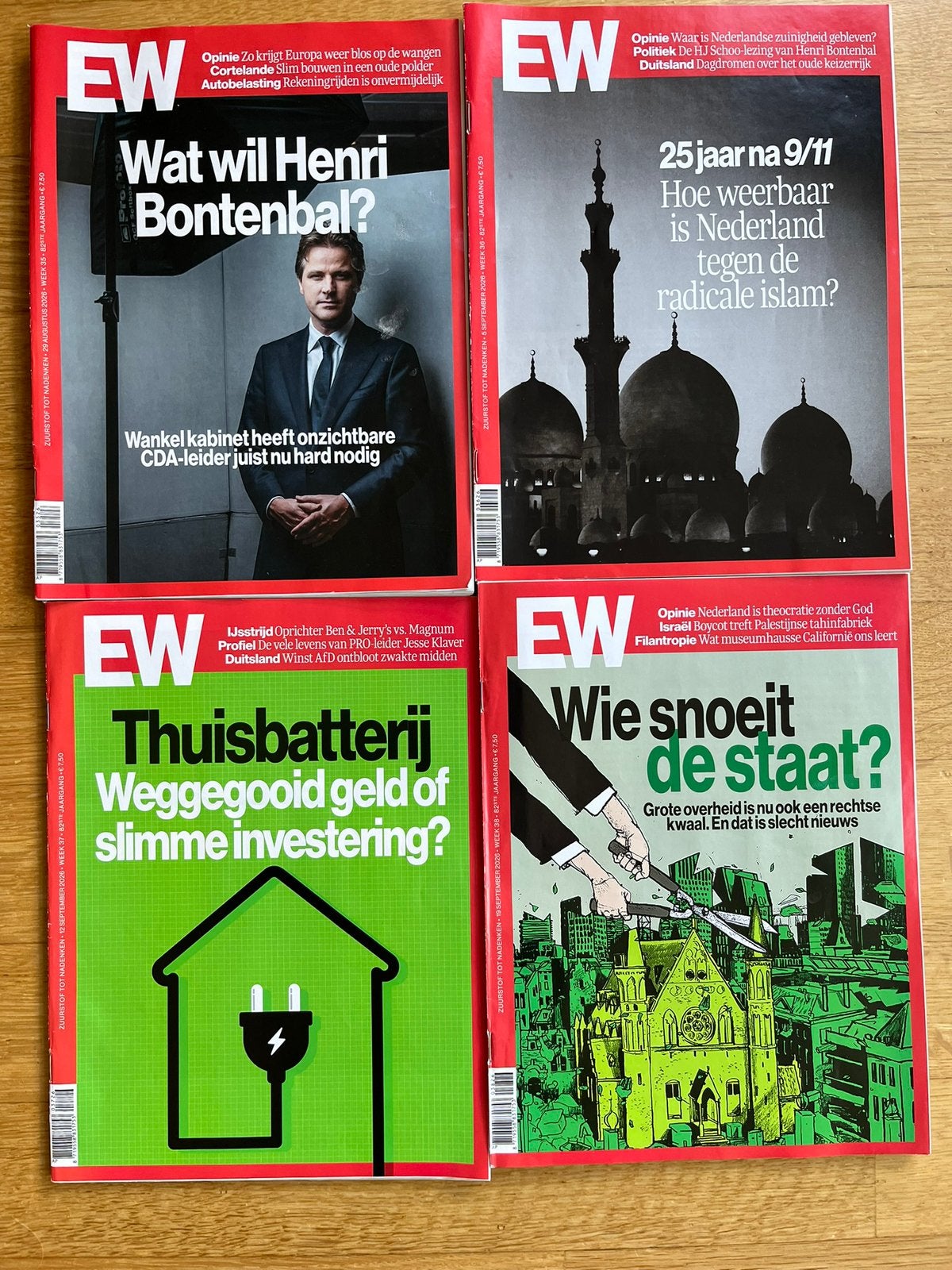 15x EW Magazine Elsevier Weekblad 2026 1t/m7 12 17 25 35tm39, Boeken, Ophalen of Verzenden, Zo goed als nieuw, Overige typen