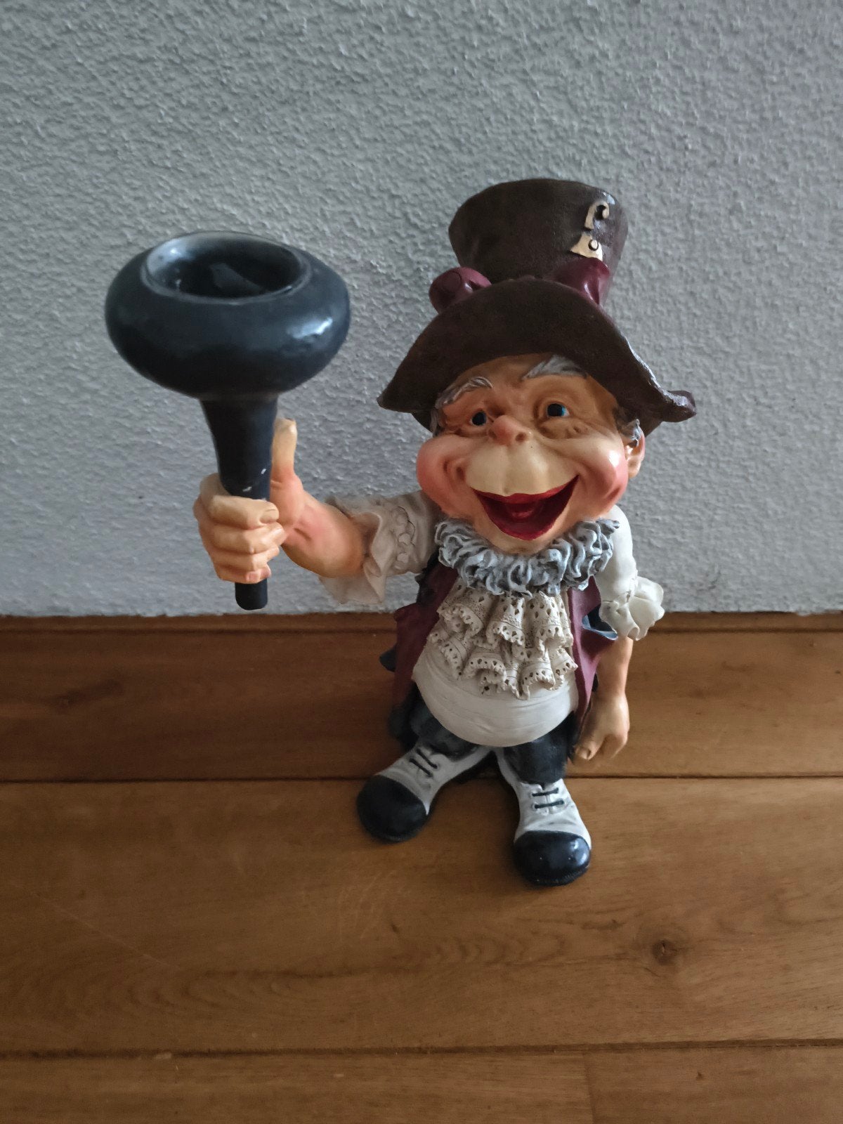 Laaf beeldje met hoge hoed en toeter, The Laaf Collection, Ophalen, Gebruikt, Laaf