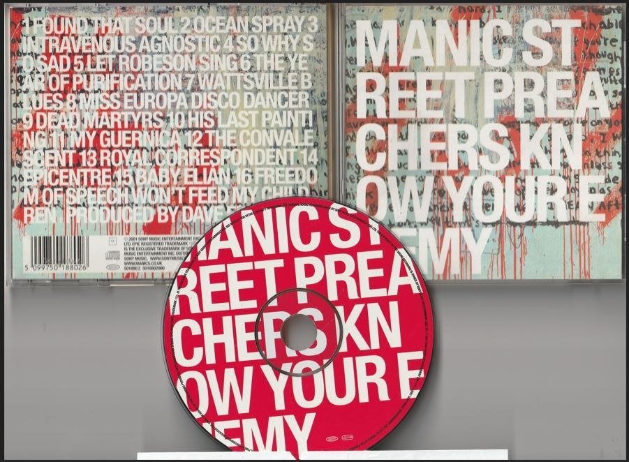 Manic Street Preachers - Know Your Enemy, Ophalen of Verzenden, Gebruikt, Alternative Rock