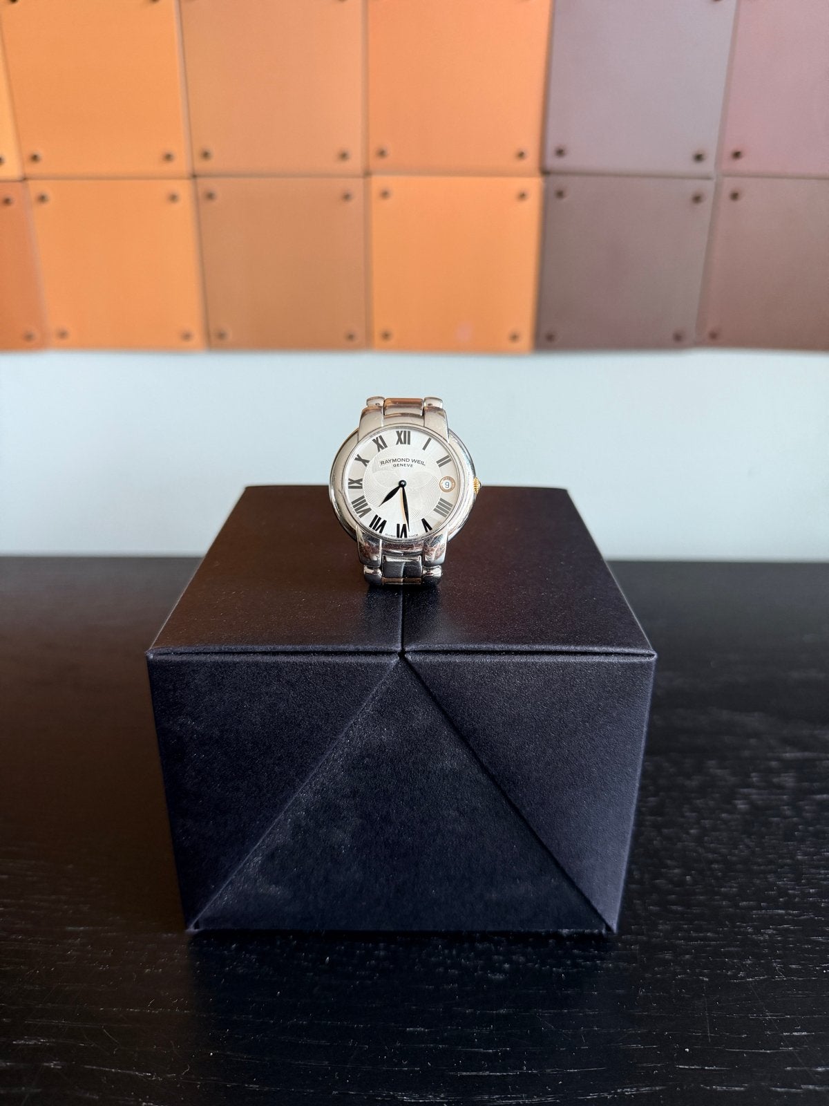 Raymond Weil Genève Polshorloge - Klassiek en Elegant, Overige merken, Gebruikt, Staal, Polshorloge