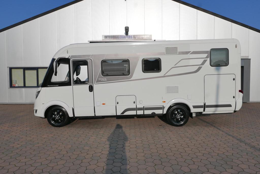 Hymer BMC-I 600 WhiteLine | Lithium | omvormer | Solar | Mer, Caravans en Kamperen, Campers, 7 tot 8 meter, Bedrijf, Diesel, Hymer