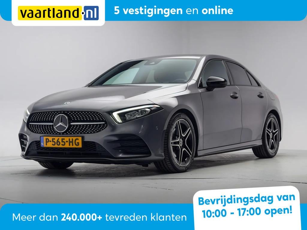 Mercedes-Benz A-Klasse 180 AMG Line Night Pack Aut. [ Sfeerv, Auto's, Automaat, 136 pk, Lichtsensor, 4 cilinders