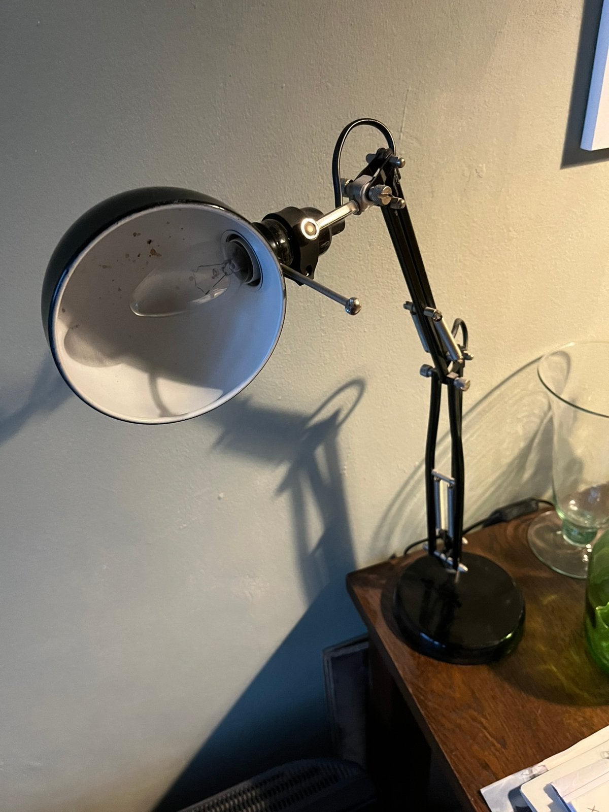 Bureaulamp industriële, Ophalen of Verzenden, Zo goed als nieuw