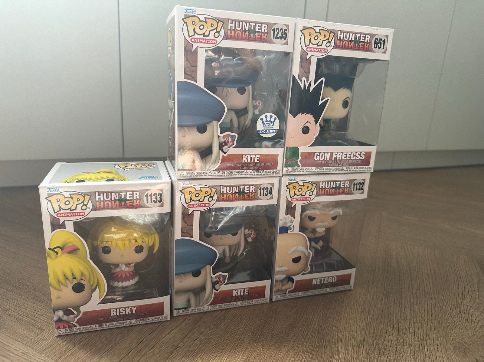 Funko Pop! Hunter x Hunter set - 5 stuks, Ophalen of Verzenden, Zo goed als nieuw