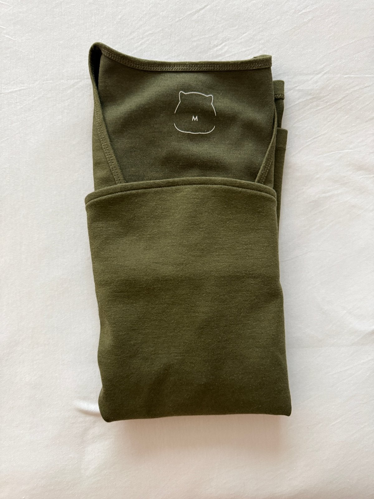 Womboo buidelshirt dames M groen, Overige merken, Verzenden, Zo goed als nieuw, Buik