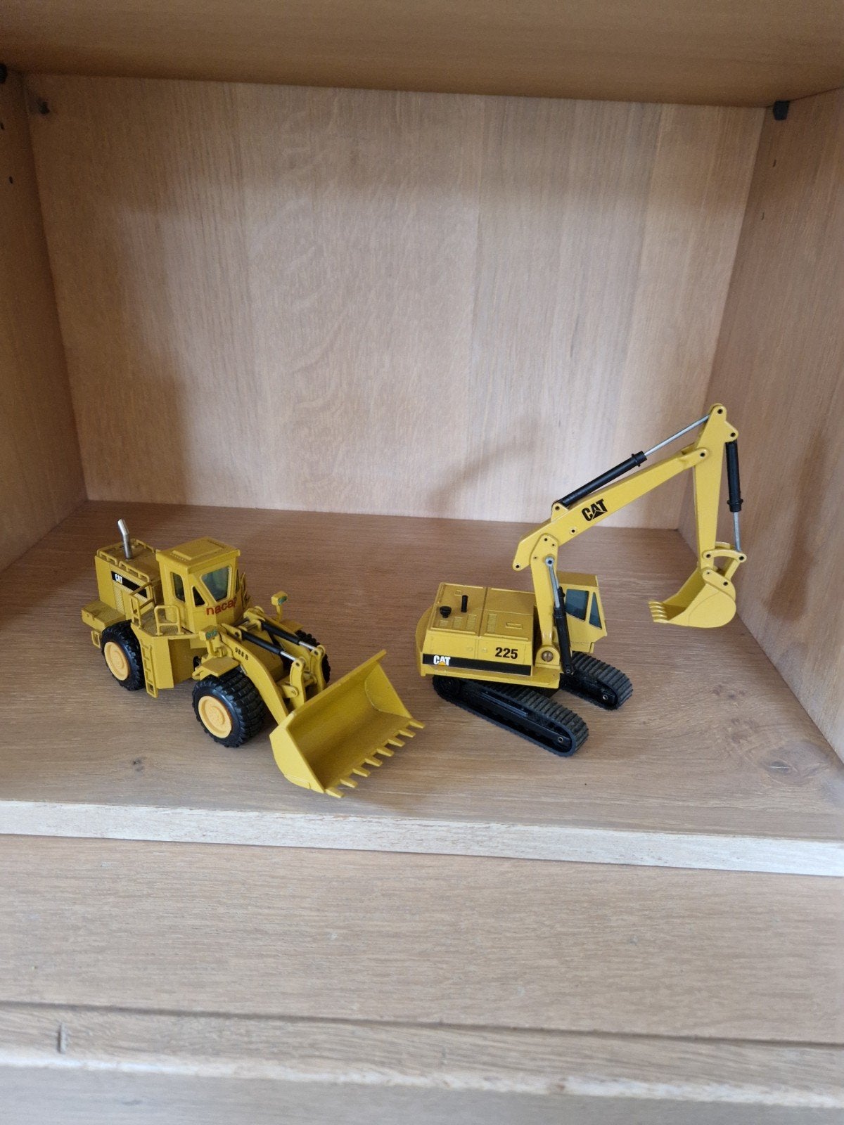 NZG Caterpillar Shovel & Joal Graafmachine - Werkende Staat, Ophalen of Verzenden, Zo goed als nieuw, Overige typen, Overige merken