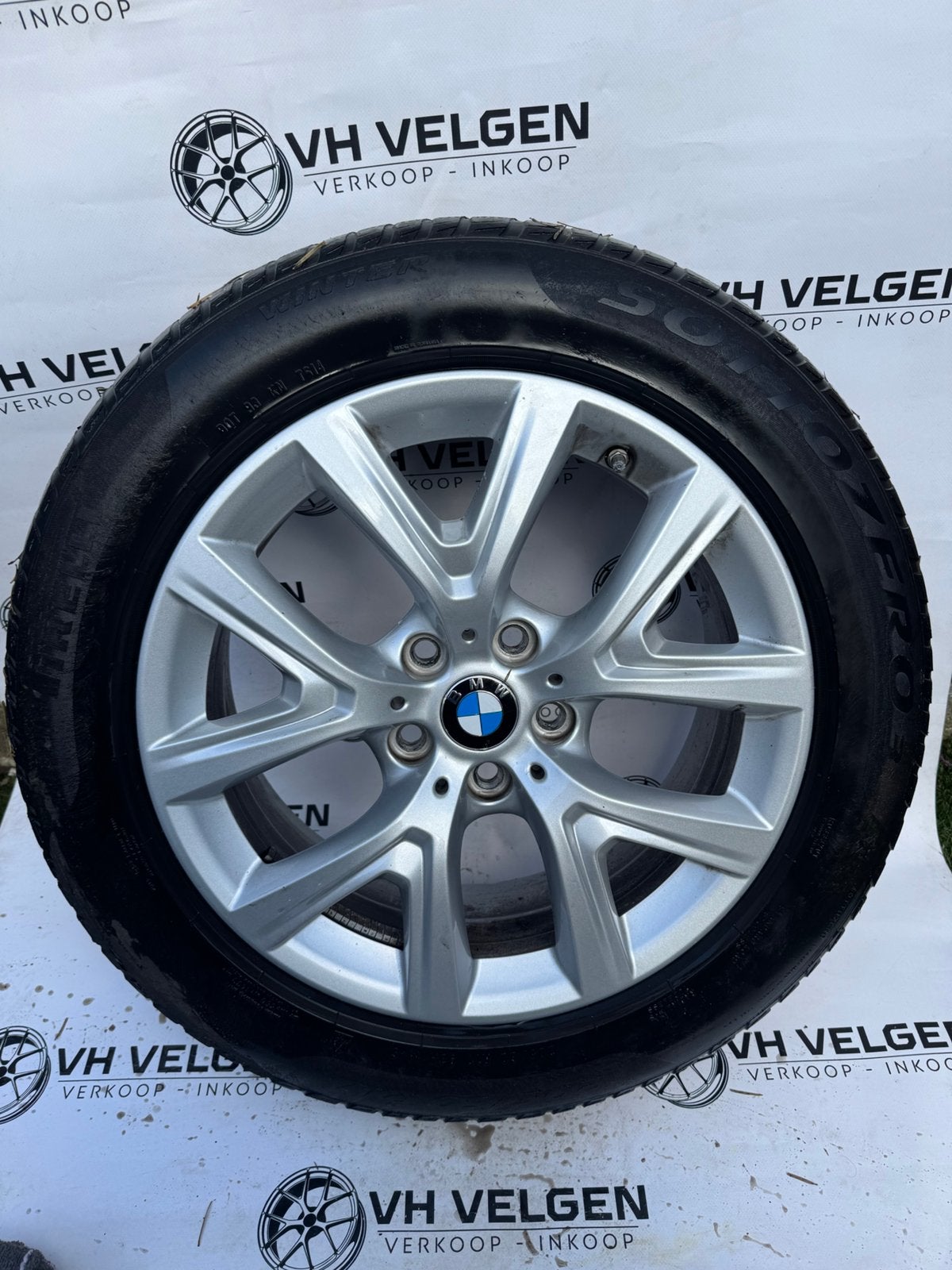Orginele bmw velgen 5x120, Auto-onderdelen, Banden en Velgen, Ophalen, Velg(en), 17 inch, Zomerbanden