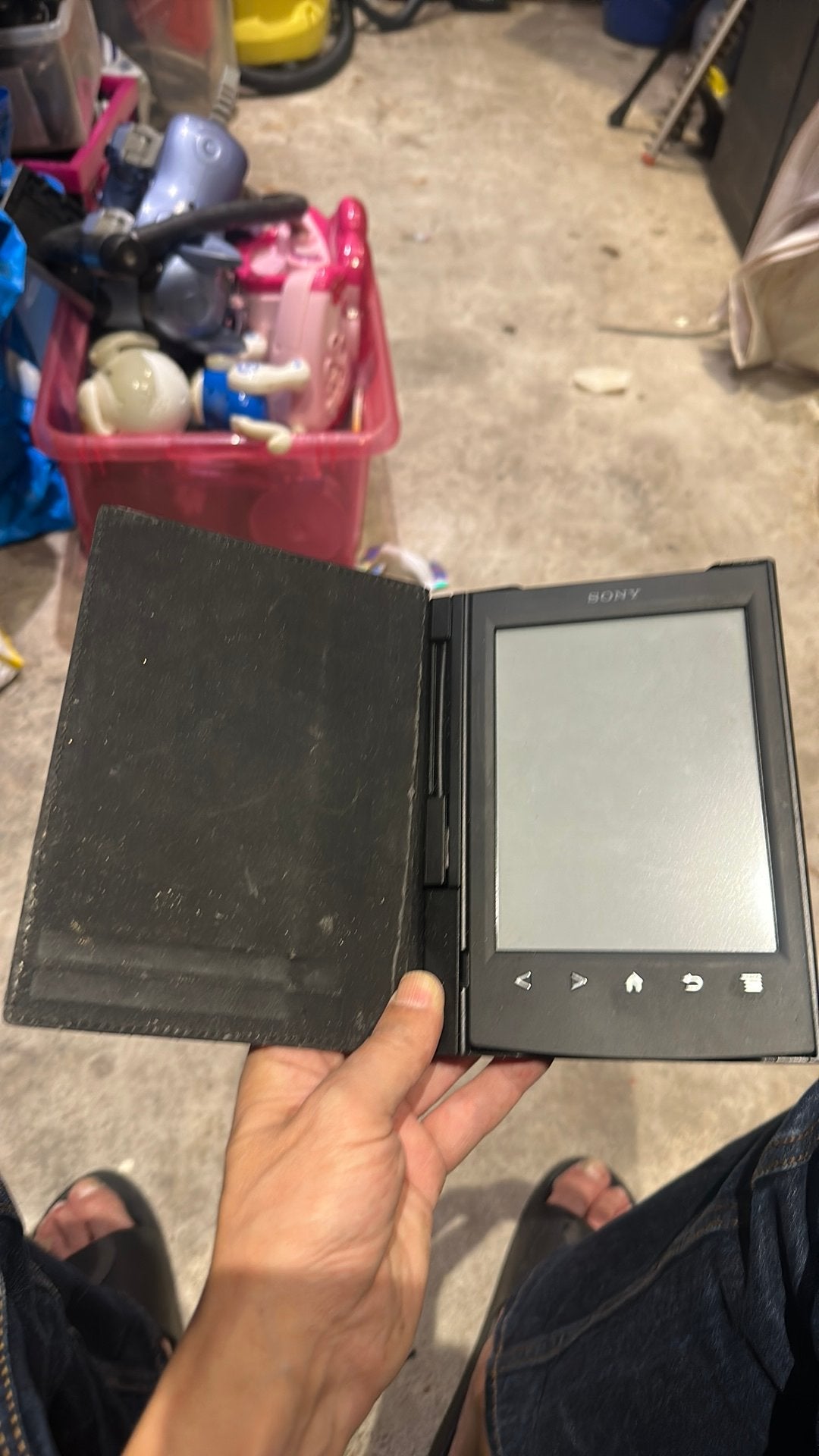 Sony E-reader, Ophalen, Zo goed als nieuw