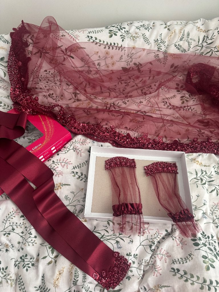Kina henna spullen, Kleding | Dames, Ophalen of Verzenden, Nieuw, Rood, Accessoires