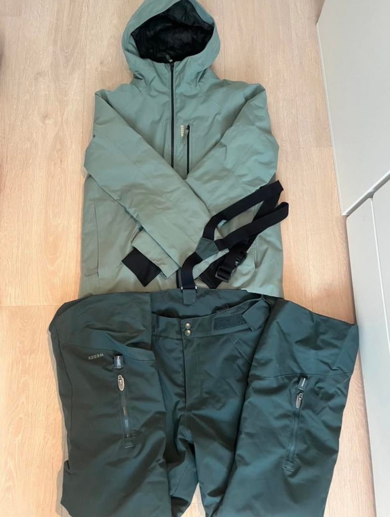 Decathlon - Wedze Piste 550 Ski Jas en Broek Set - Maat s, Kleding | Heren, Wintersportkleding, Gedragen, Jack, Ophalen of Verzenden